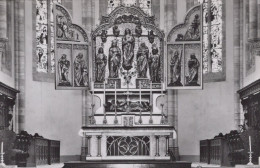 Delcampe - Suisse Sion Cathédrale Triptyque La Naissance De La Vierge Art Unposted #SCC146 - Sion