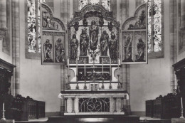 Delcampe - Suisse Sion Cathédrale Triptyque La Naissance De La Vierge Unposted #SCC145 - Sion