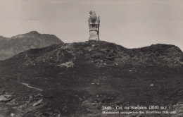 Delcampe - Suisse Col Du Simplon Monument Aux Morts 1939 1945 #SCC129 - Simplon