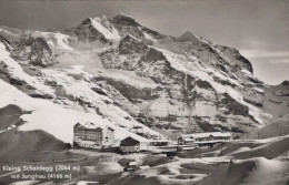 Delcampe - Schweiz Kleine Scheidegg Berner Oberland Jungfrau Alpenpanorama Hotels #SCC114 - Wengen