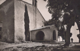 Delcampe - France Antibes Sanctuaire Notre Dame De La Garoupe Real Photo Unposted #SCD031 - Autres & Non Classés