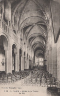 Delcampe - France Caen Eglise De La Trinité Nef Architecture Unposted #SCC800 - Caen