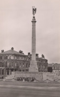 Delcampe - France Caen Place Maréchal Foch Monument Colonne Real Photo Unposted #SCC783 - Caen