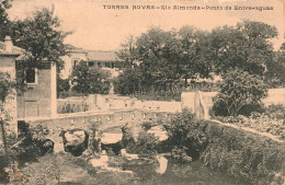 Delcampe - TORRES NOVAS - Rio Almonda, Ponte De Entre-Águas  (2 Scans) - Santarem