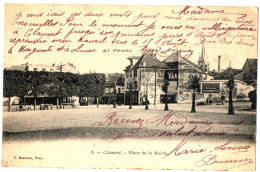 Delcampe - Hauts De Seine : Clamart : Place De La Mairie : Animée - Panneaux Publicitaires - Pygmalion - Clamart