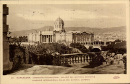 Delcampe - CPA Barcelona Exposicion Palacio Del Material Defortivo - Barcelona