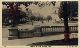 Delcampe - ARGENTINA. BUENOS AIRES. AVENIDA ALVEAR. RPPC FOTOGRAFICA - Argentinien