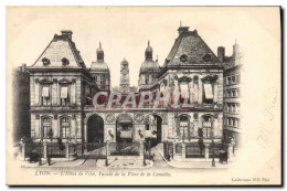 Delcampe - CPA Lyon Hotel De Ville Facade De La Place De La Comedie - Lyon 1