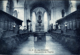 Delcampe - CPA Notre Dame Des Neiges Une Partie De L'Eglise - Chiese E Cattedrali