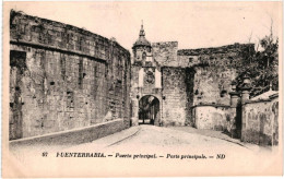 Delcampe - CPA  Carte  Postale  Espagne  Fuenterrabía  Puerta Principal   VM111088ok - Guipúzcoa (San Sebastián)