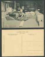 Delcampe - Ceylon Old Postcard Rice Boutique Colombo Native Seller Vendor Merchant, Shop 55 - Sri Lanka (Ceylon)