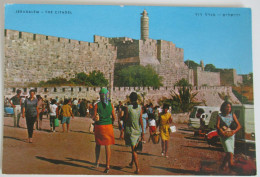 Delcampe - ISRAEL JERUSALEM OLD CITY WALL CITADEL DAVID TOWER FORTRESS CARTE POSTALE POSTCARD CARTOLINA ANSICHTSKARTE JAFFA GATE - Israel