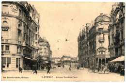 Delcampe - Loire : Saint Etienne : Avenue Président-Faure : Animée - Saint Etienne