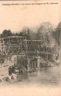 Delcampe - TORRES NOVAS - Um Trecho Das Margens Do Rio Almonda  (2 Scans) - Santarem