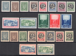 Delcampe - 1945 Vaticano, Annata Completa, 23 Valori, MNH** - Années Complètes