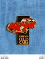 Delcampe - 1 PIN'S //  ** " JAGUAR E-TYPE " FAMOUS OLD CAR ** - Jaguar