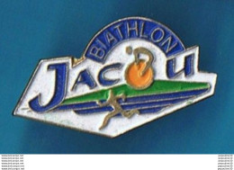 Delcampe - PIN'S //   ** BIATHLON / JACOU / HÉRAULT (34) ** - Biathlon