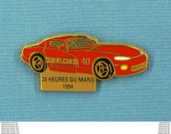 Delcampe - 1 PIN'S //  ** CHRYSLER DODGE VIPER RT10 / N°40 RENT-A-CAR TEAM / 24H DU MANS / 1994 ** . (S.I.P.P - FFRANCE) - Corvette