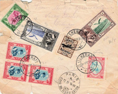 Delcampe - LETTRE.  DEVANT. IRAN. POSTE PERSANES. 1931. TEHERAN. POUR PARIS - Iran