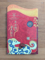 Delcampe - Singapore 2006 - Uncirculated Coin Set - Hongbao Pack - Year Of The Dog - 6 Coins - Singapour