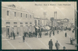 Delcampe - Messina Città Viale San Martino Teatro Mastrojeni Cartolina MX0764 - Messina