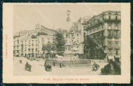 Delcampe - Napoli Città Piazza Dei Martiri Ragozino 175 Cartolina MX5212 - Napoli (Neapel)