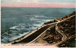 Delcampe - CPA  Carte  Postale  Espagne  San Sebastián  Vista Desde El Paseo Del Principe De Asturias  VM111090 - Guipúzcoa (San Sebastián)