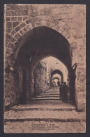 Delcampe - Vintage Postcard Israel Holy Land Jerusalem Old City Street View Arched Alley - Israel