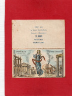 Delcampe - PETIT CALENDRIER 1960  POMPELIA  E.BON Grand Rue FRIAUCOURT  Sallon De Coiffure - Petit Format : 1941-60