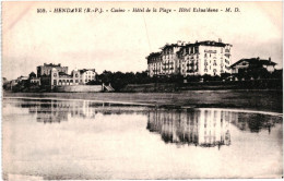Delcampe - CPA  Carte  Postale  France  Hendaye  Casino Hôtel De La Plage   VM111091 - Hendaye