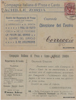 Delcampe - #  TEATRO: Testatina -COMPAGNIA ITALIANA DI PROSA E CANTO  ACHILLE ZORDA 1900 - Autres & Non Classés