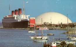 Delcampe - USA - LONG BEACH - 1982 The "SPRUCE GOOSE" And The "QUEEN MARY" *TBE* _2 Scans - Long Beach