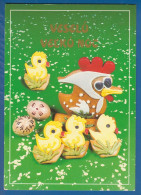 Delcampe - Ostern; Photo Dalibor Gregor; Hühnerfamilie; 2002 Slowakei - Ostern