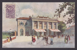 Delcampe - Postcard, Austria Vienna, Wiener Stadtmauern, Paradeisgartl - Belvedere