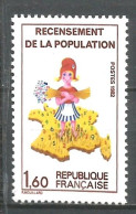 Delcampe - FRANCE ANNEE 1982 VARIETE N°2202a NEUF** MNH COTE 15,00 € - Neufs