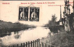 Delcampe - TOMAR - Padrão De D. Sebastião Nas Margens Do Nabão  (2 Scans) - Santarem