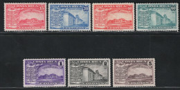 Delcampe - 1946 Costa Rica, Posta Aerea, Università San Josè Yvert # 64-70, MH* - Autres - Amérique