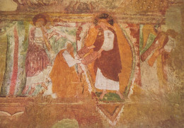 Delcampe - France Saint Savin Sur Gartempe Murale Les Tables De La Loi Unposted #SCD562 - Saint Savin