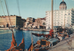 Delcampe - France Saint Raphaël Port Voiliers Et Architecture Côte D Azur 1960 #SCD533 - Saint-Raphaël
