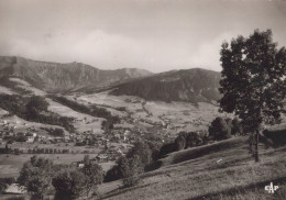 Delcampe - France Megève Paysage Alpin Village Montagnes Unposted #SCD398 - Megève