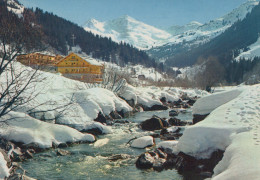 Delcampe - France Méribel Les Allues Paysage Hivernal Alpin Avec Chalets Rivière #SCD273 - Bonne