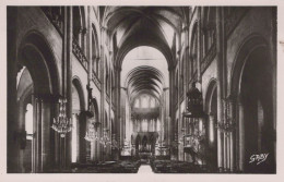 Delcampe - France Caen Abbaye Aux Hommes Intérieur Architecture Real Photo Unposted #SCD245 - Caen