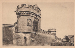 Delcampe - France Caen Normandie La Tour Des Gens D Armes Manoir Xvie Unposted #SCD243 - Caen