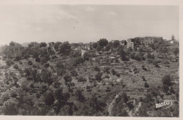 Delcampe - France Castellar Vue Générale Du Village Sur Colline Unposted #SCD229 - Autres & Non Classés