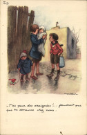 Delcampe - CPA Illustrateur Poulbot - Poulbot, F.