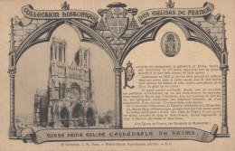 Delcampe - France Reims Cathédrale Notre Dame Architecture Unposted #SCD070 - Reims