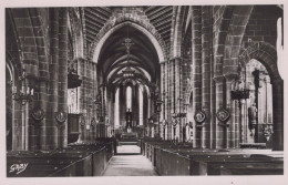 Delcampe - France Saint Sever Intérieur De L Église Real Photo Unposted #SCE069 - Saint Sever