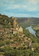 Delcampe - France Castelnaud Château De Forteresse Paysage Unposted #SCD974 - Autres & Non Classés