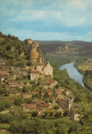 Delcampe - France Castelnaud Château Médiéval Rivière Architecture Unposted #SCD972 - Autres & Non Classés