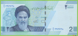 Delcampe - Voyo IRAN 2 Toman / 20000 Rials ND/2022 P161 B299a ۴/١ UNC - Iran